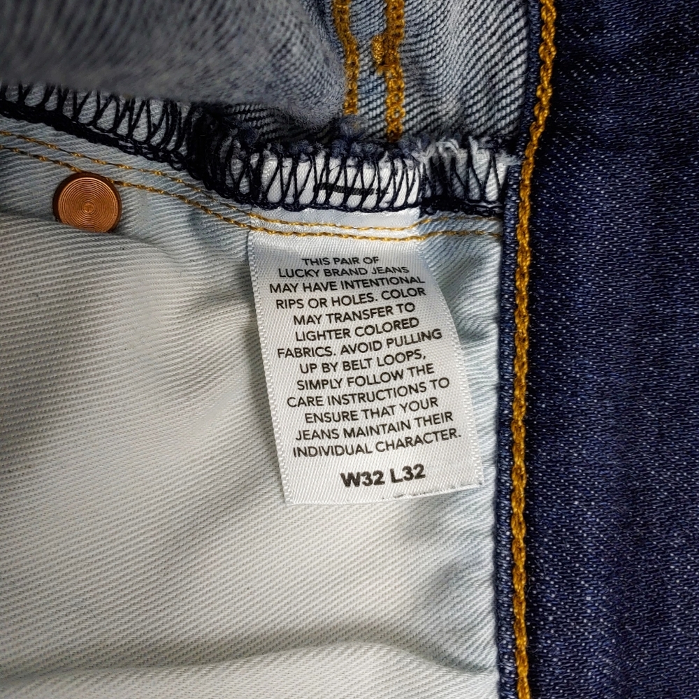 Lucky Brand 221 Mens EUC 32x32 Denim Jeans - Picture 5 of 7